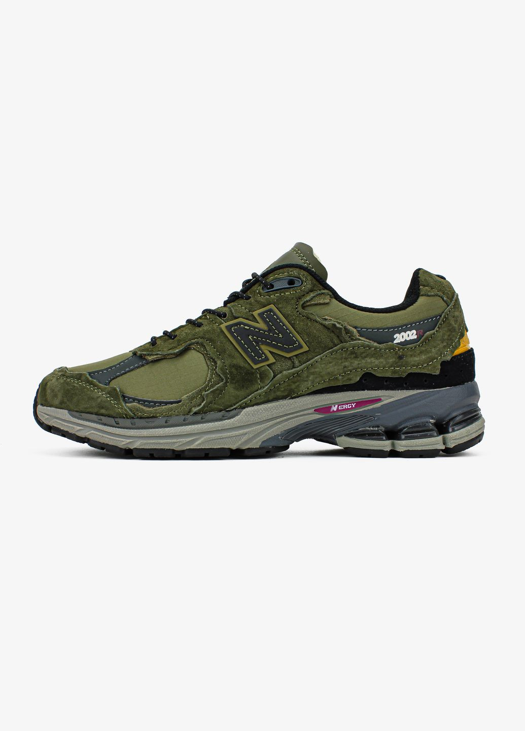 Хакі всесезон кросівки чоловічі new balance 2002r protection pack khaki | нью беланс 2002r хакі No Brand
