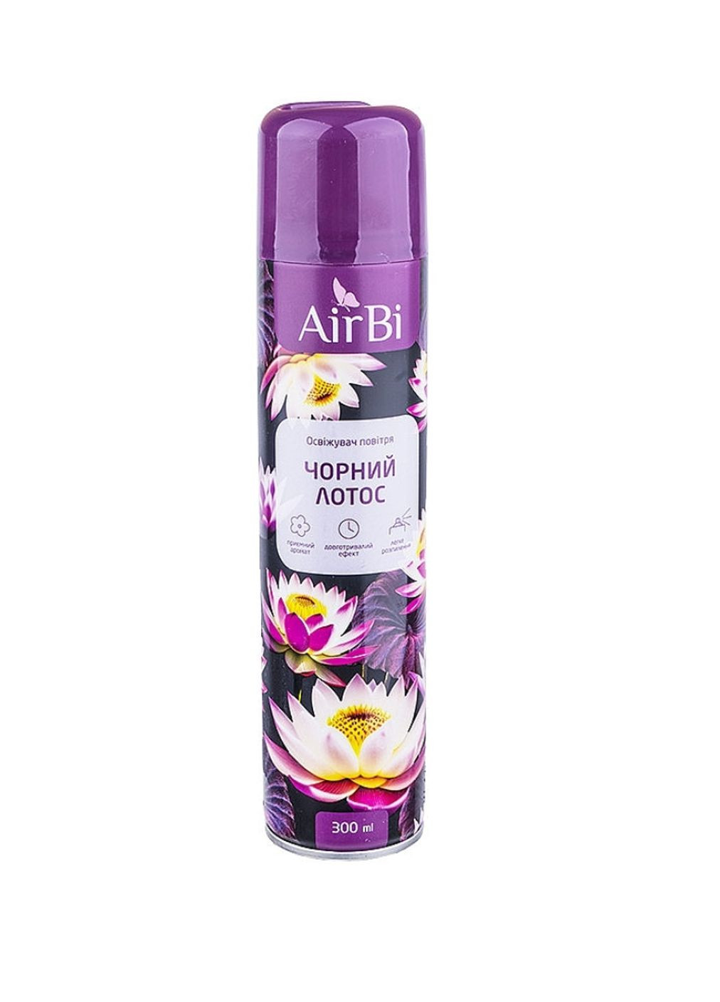 Освежитель воздуха 0125 Черный лотос 300 мл AirBi (336382363)