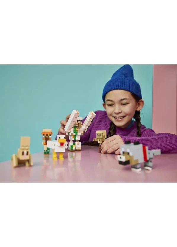 Конструктор LEGO Minecraft Куринный Жокей 428 деталей Пластик 21592 No Brand (400574890)