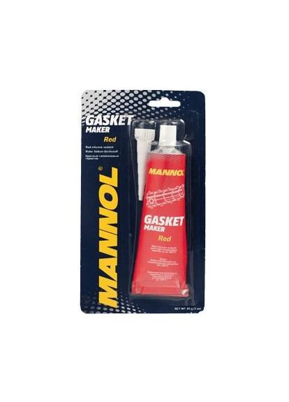 Герметик прокладка Red Gasket Maker +300°C красный 9914 85г Mannol (352762503)