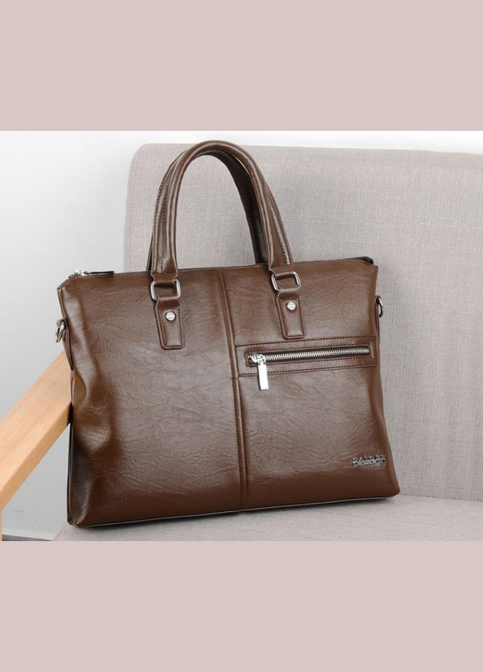 Мужской бизнес портфель для документов А4 мужская сумка для ноутбука Светло-коричневый(BRT) Brettani (336552276)