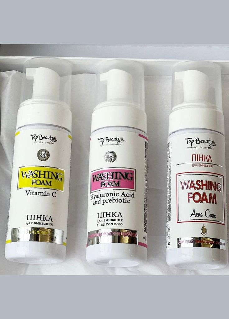 Пенка для умывания для жирной и проблемной кожи 150мл Top Beauty (313262672)