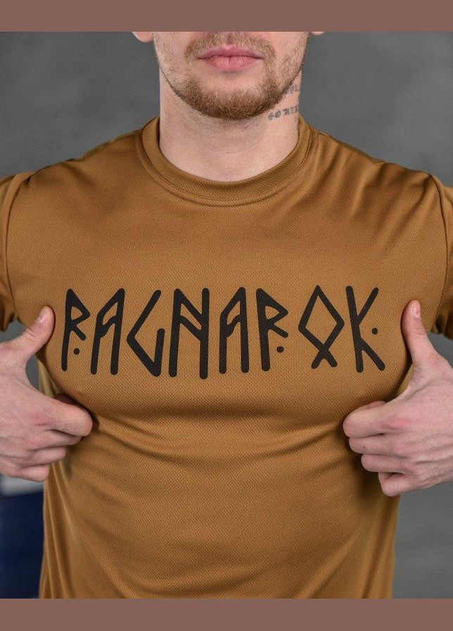 Тактична потовідвідна футболка Oblivion tactical RAGNAROK кайот S No Brand (294323420)