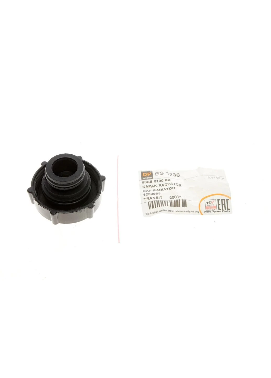 Кришка резервуара охолоджуючої рідини DP ES 1230 No Brand (360742113)