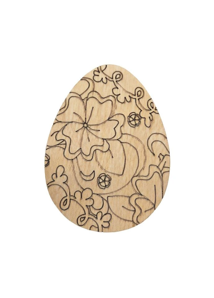 Фігурка для розфарбовування "Великоднє яйце" DFE-6х9, 6,5х9 см DFE-6х9 Bambi (392271510)