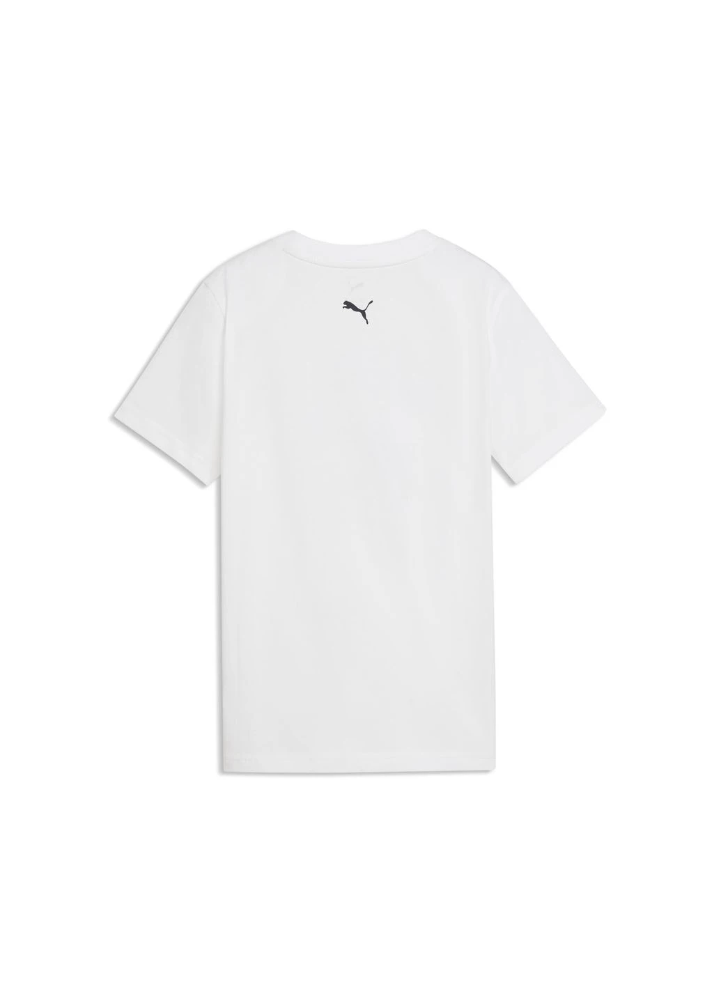Белая летняя футболка super graphic white 634512-02 Puma