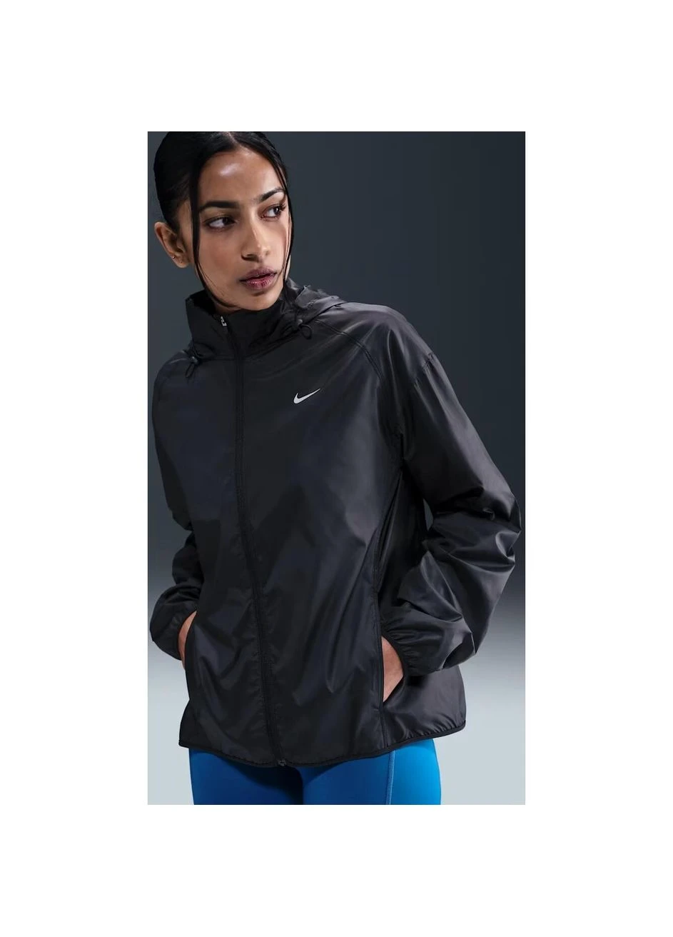Ветровка для бега женская черная HV5769-010 Nike TEMPO REPEL (401822916)
