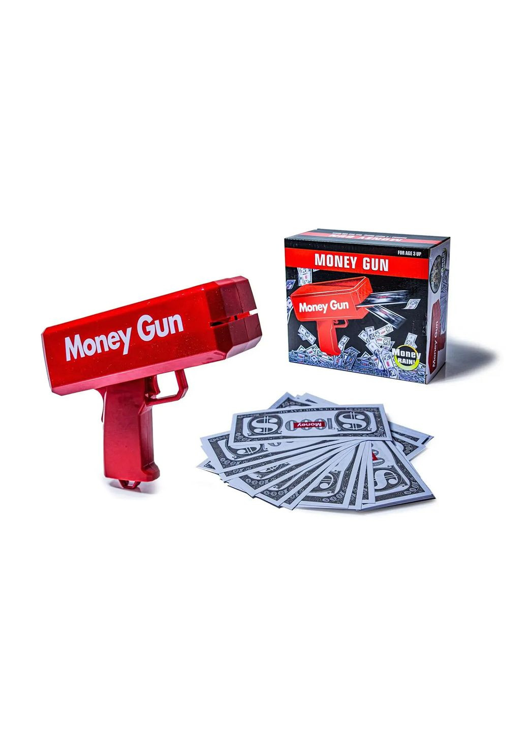 Пистолет с деньгами "Money Gun" цвет разноцветный ЦБ-00248249 No Brand (286761436)
