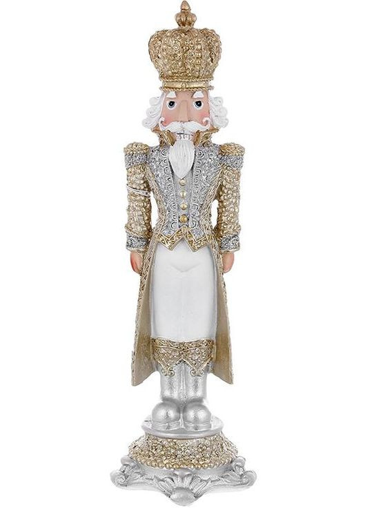 Декоративная статуэтка Солдатик Королевский Золотой 25см полистоун фигурка для интерьера украшение BonaDi (368987874)
