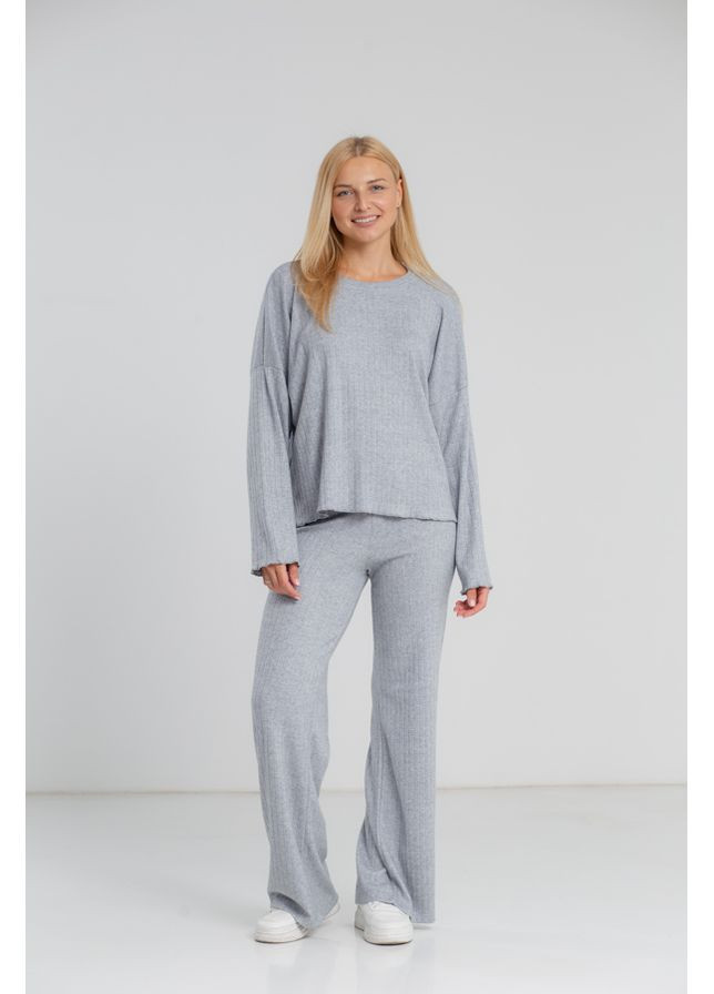 Жіночий костюм демісезонний на ангори худі та штани 24.2444 46(L)-48(XL) AKSAN (302224022)