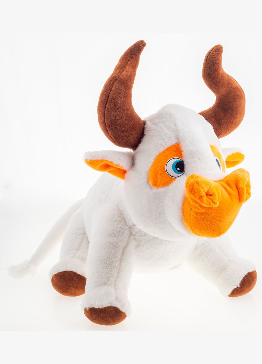 М'яка іграшка Аліна Бик білий 40 см білий Алина (280915506)