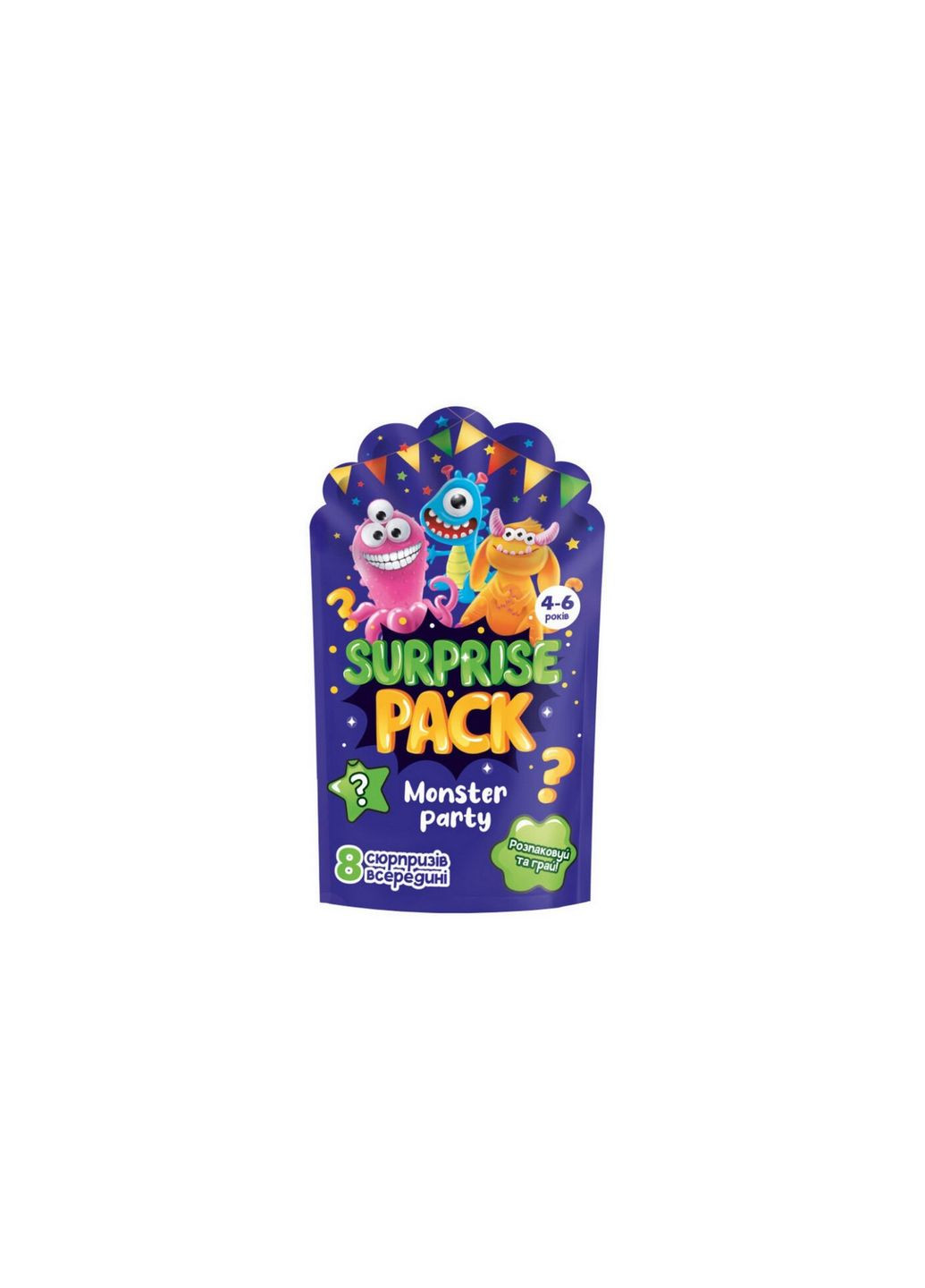 Набор сюрпризов Surprise pack "Monster party" VT8080-03 Укр Vladi toys (289355300)