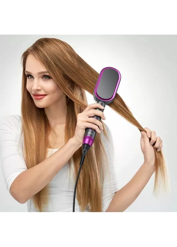 Гребінець для випрямлення волосся з цифровим дисплеєм Electric straightening hair comb with digital display(EU) Hoco HP44 (382688518)