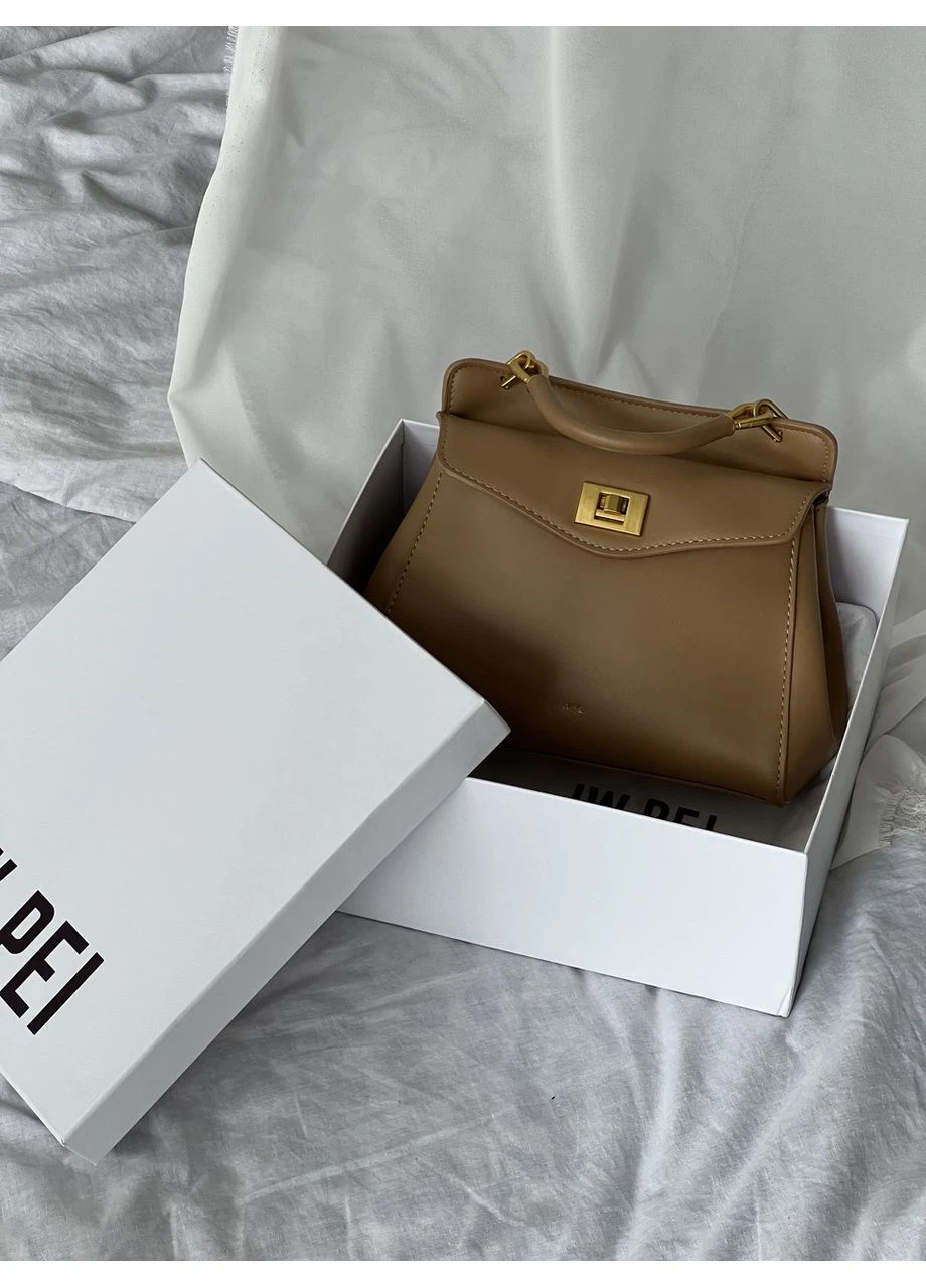 Жіноча сумка JW PEI бежевий класичний Lucia Classic Top Handbag No Brand (383975248)