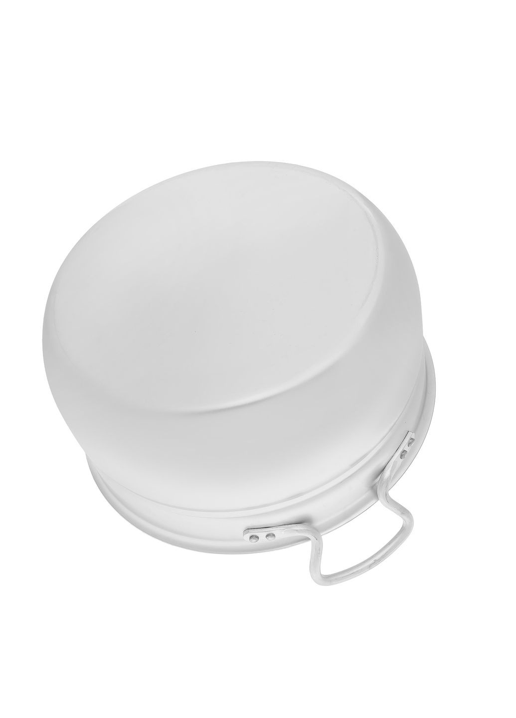 Кастрюля сферическая матовая алюминиевая с крышкой 15 л Interos (322765920)