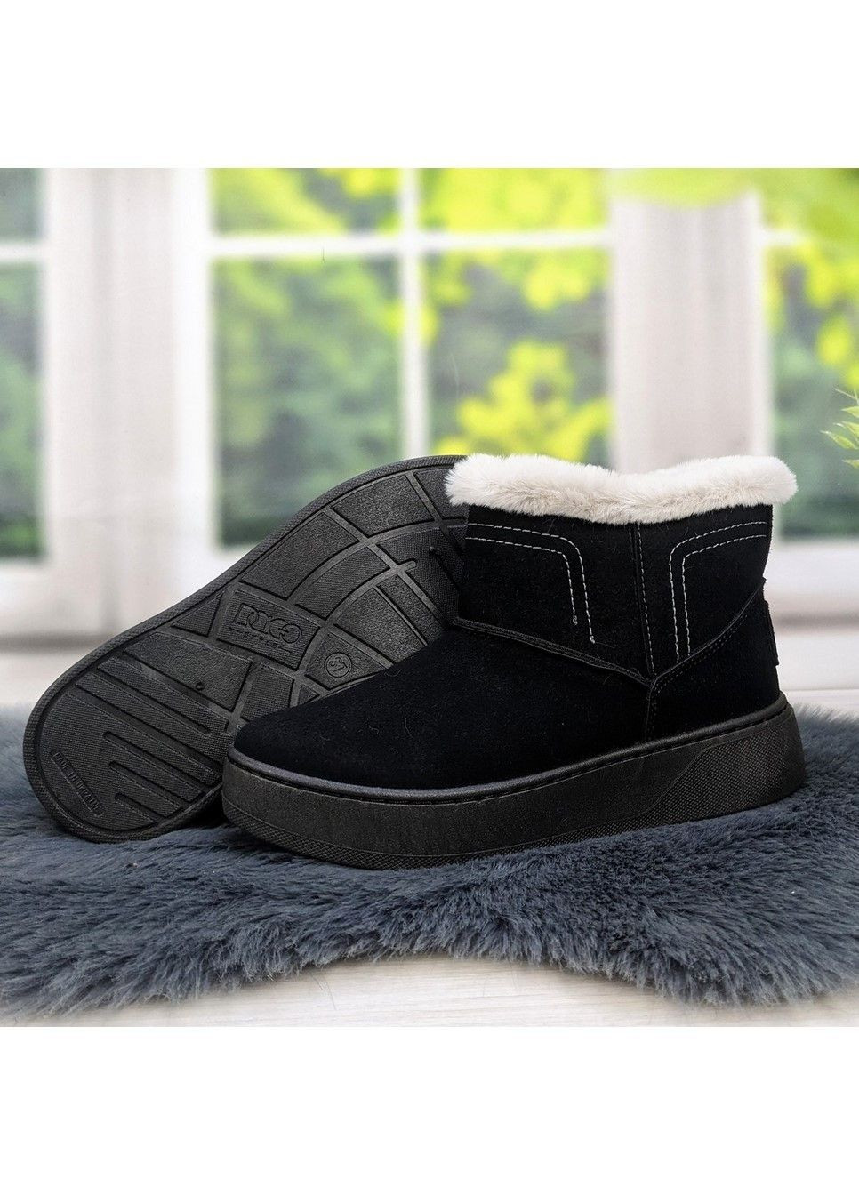 Черевики жіночі зимові замшеві Dago (308975528)