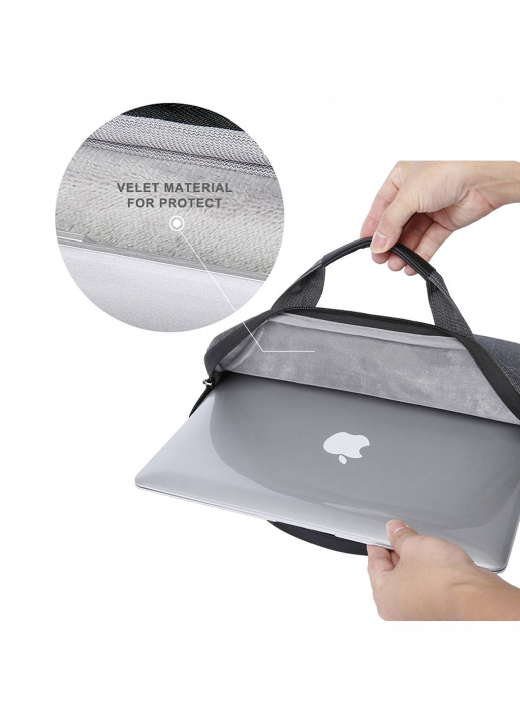 Сумка для ноутбуку () 13.3" Сіра Bange BGS2558 Gray (366288914)