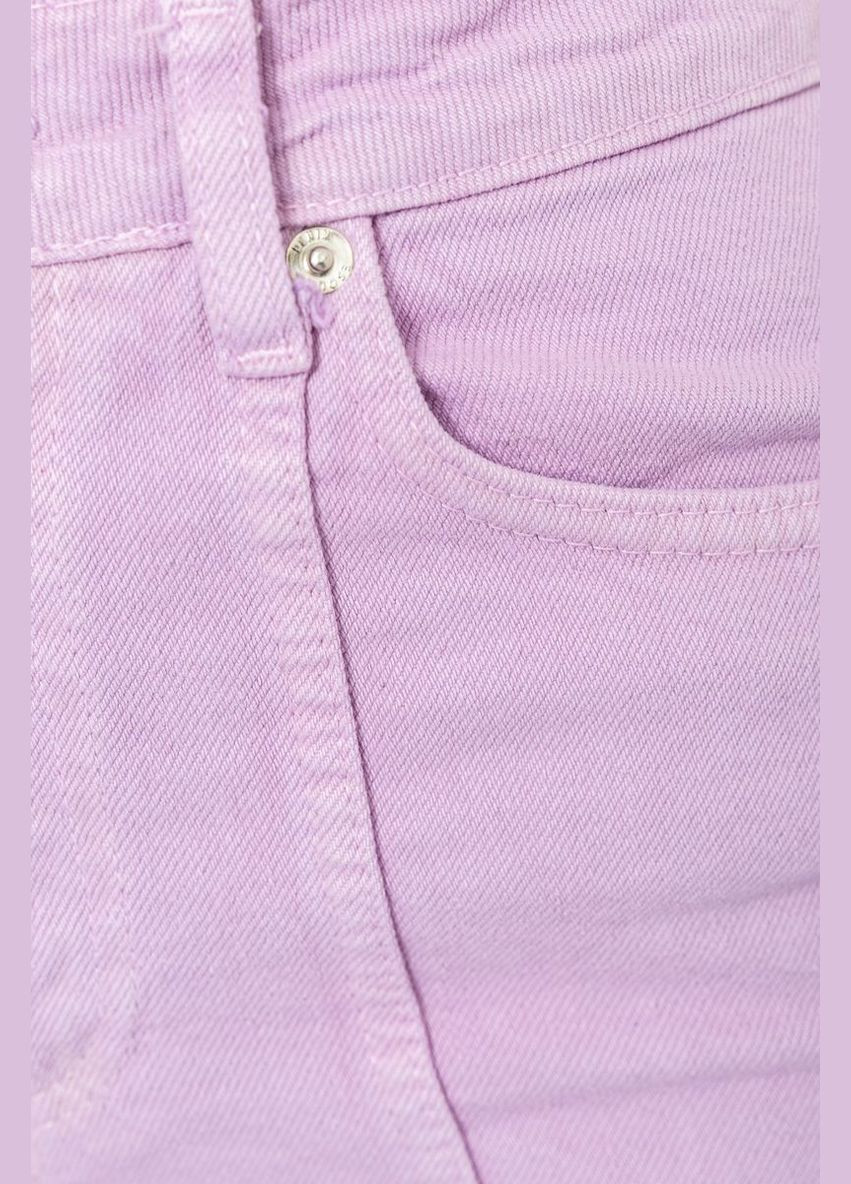 Джинсові шорти жіночі, колір бузковий, Ager (292131408)
