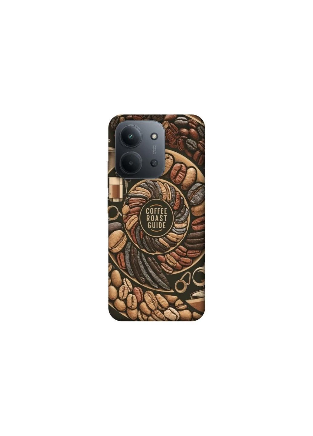 Чехол на Xiaomi Redmi 15C (EU) Coffee roast guide Frontalka (384611637)