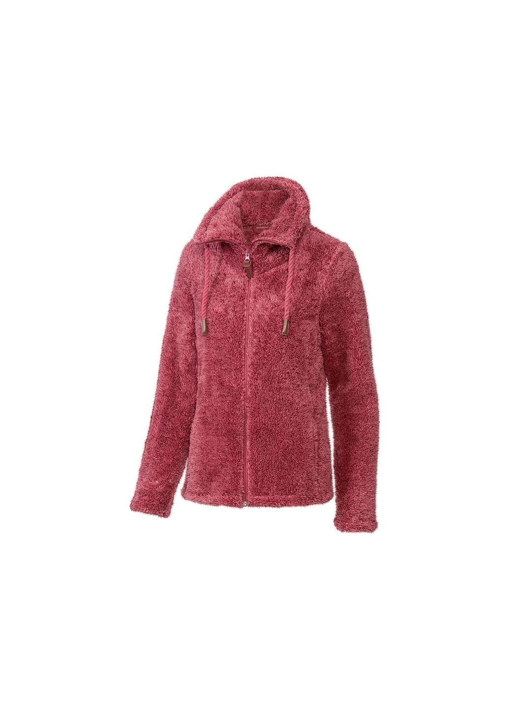 Рожева демісезонна куртка демісезонна плюшева для жінки dope dyed 358111 рожевий Crivit