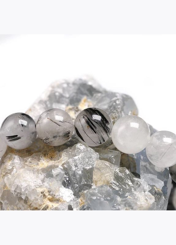 Браслет із кварцу-волосатика (рутилового кварцу) (80120) Hemst (297714656)