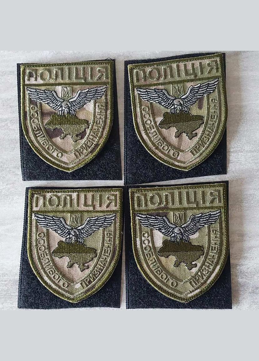 Шеврон Полк Поліції особливого призначення на мультикамі No Brand (336381683)