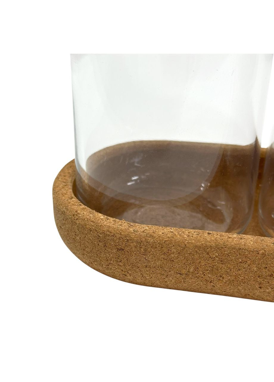 Набор стеклянных банок для специй (5 шт) IKEA (322997586)