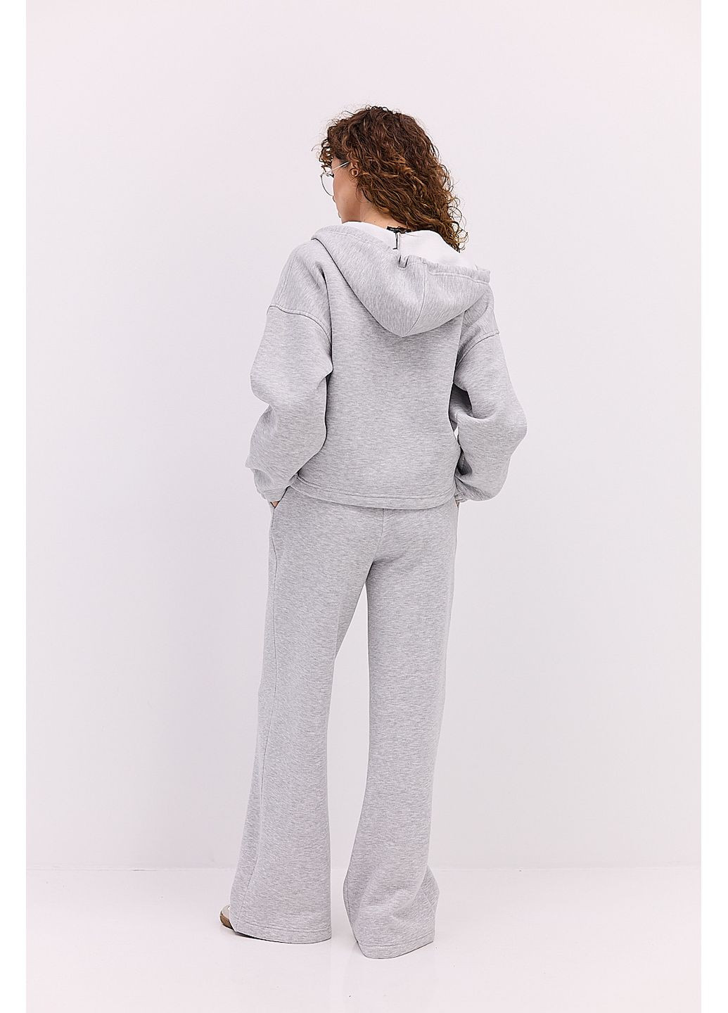 Жіночий спортивний костюм утеплений з зіп-худі Arjen (361314418)