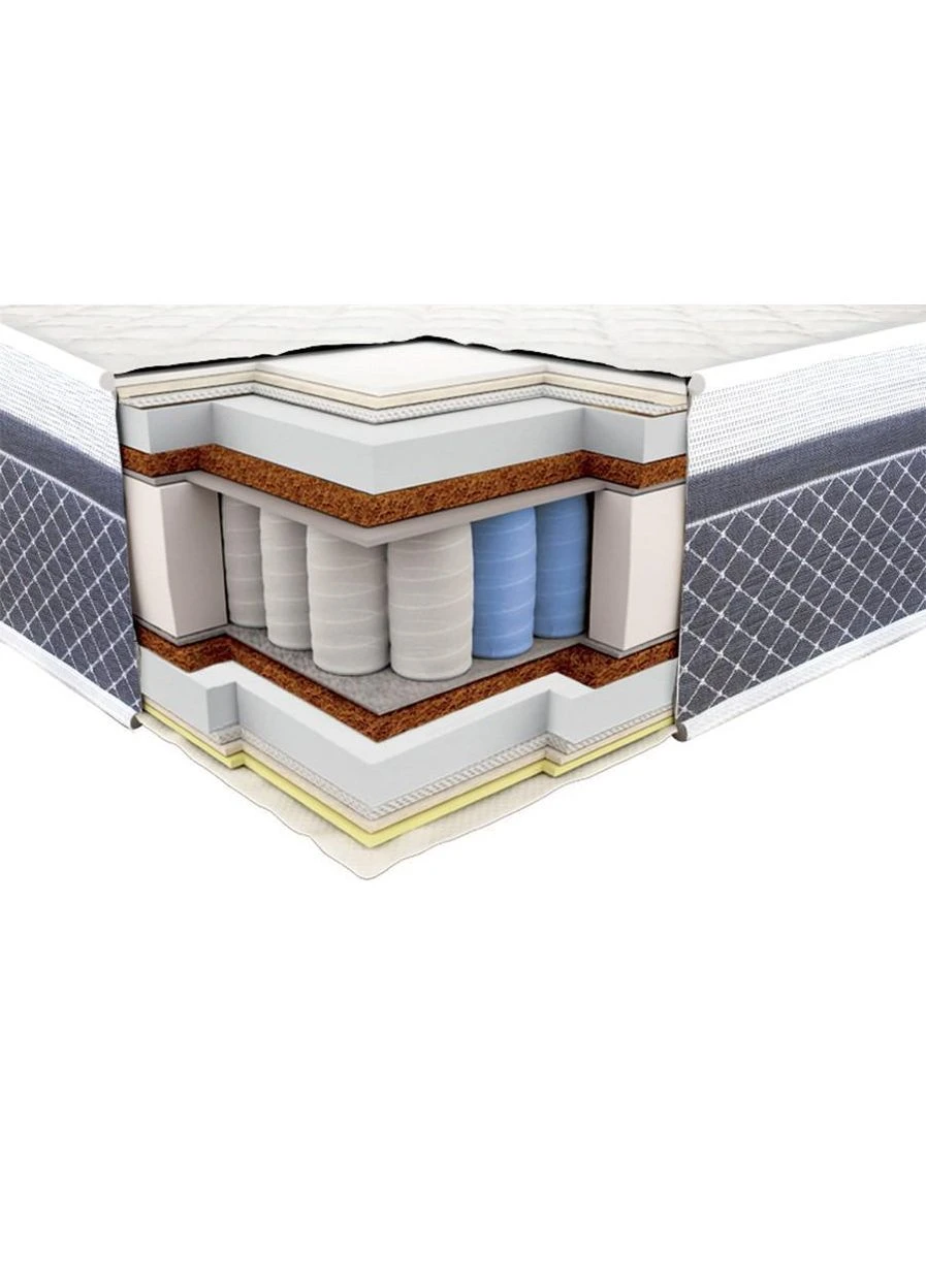 Матрац ортопедичний Престиж Кокос XXL 3D 90x200 см (19463) Акант (327077023)