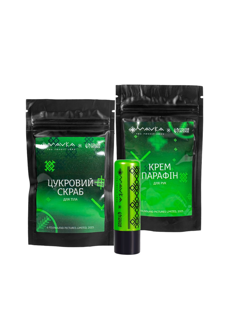 Подарочный набор косметики для увлажнения кожи тела, губ, рук Mavka, 3 шт. Colour Intense (300676655)