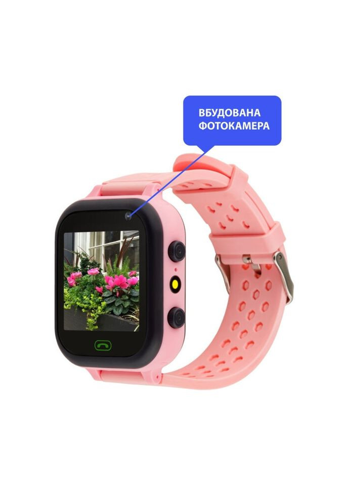 Smart Watch GO009 Camera+Led Pink UA UCRF Amigo (330031554)