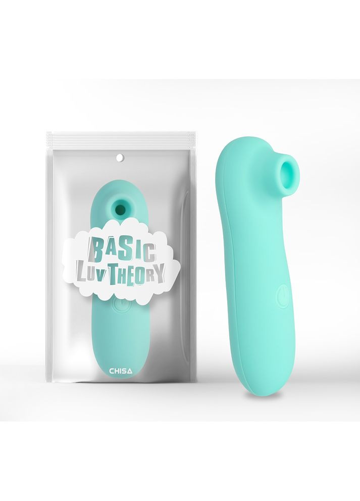 Вакуумний вібратор Irresistible Touch, бірюзовий Chisa (331170091)