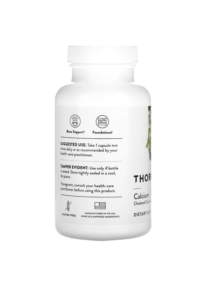 Кальцій, Calcium,, 120 Капсул Thorne Research (335976815)