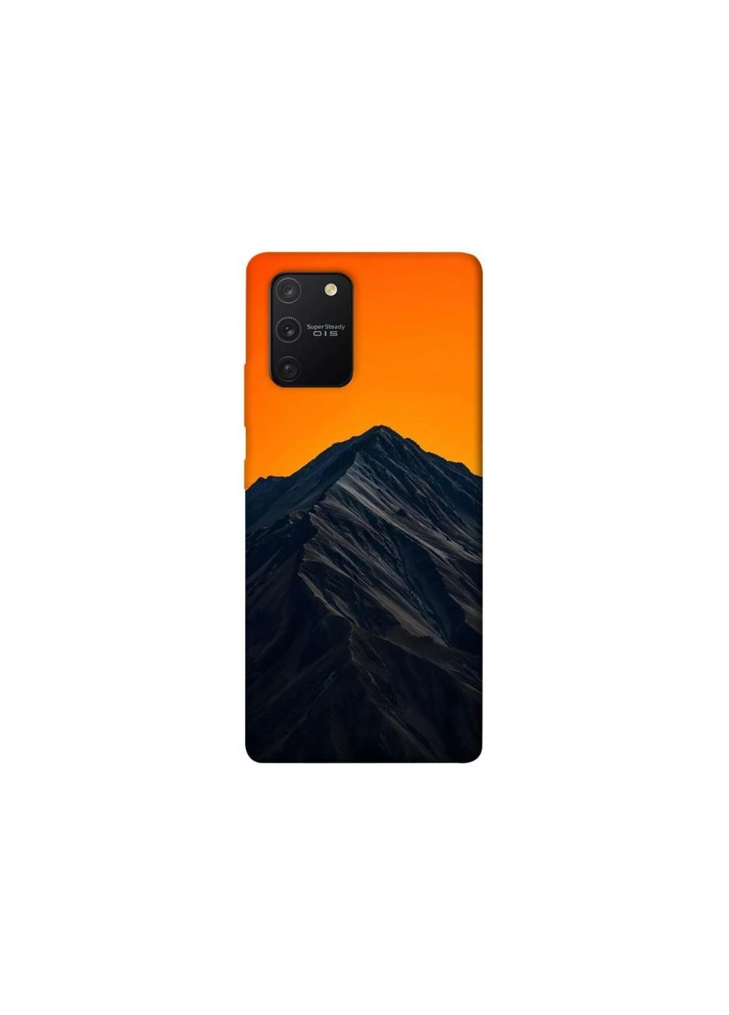 Чохол на Samsung Galaxy S10 Lite Black rock Frontalka (381143848)