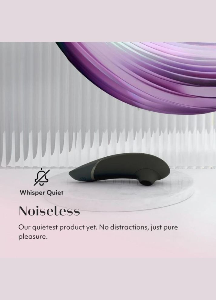 Вакуумний кліторальний стимулятор Next Black, чорний Womanizer (331168733)