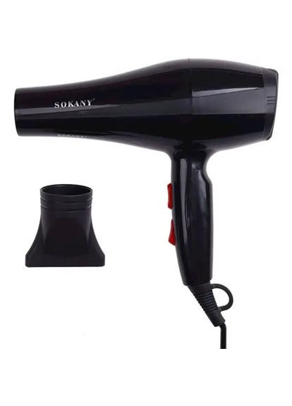 Фен для укладання та сушіння волосся 2200 Вт з насадкою RCY-173i Sokany (369143436)