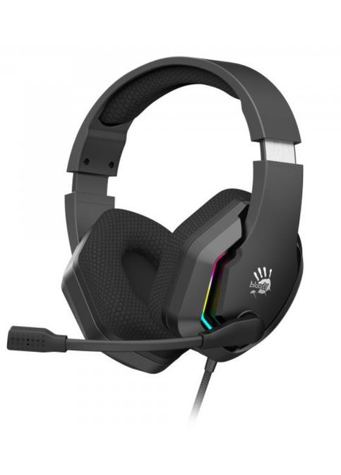 Навушники G260 Black ігрові, мікрофон, 7.1 віртуальний звук, підсвічування 7 кольорів, USB Bloody (322538140)