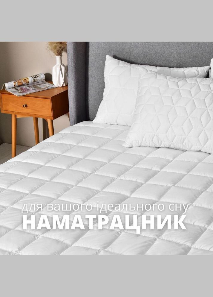 Наматрасник 140*200*35 SleepDream с натяжным бортом периметром, гипоаллергенный, плотный, защитный IDEIA (334726735)