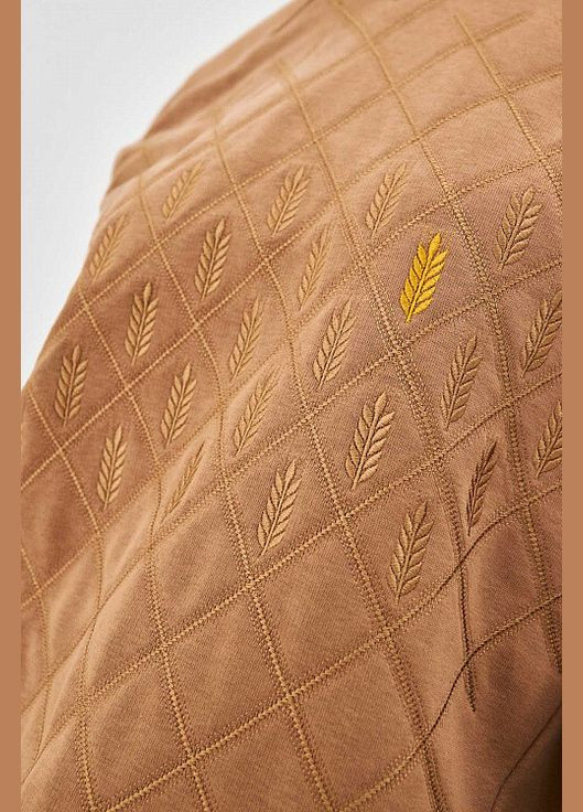 Костюм жіночий трикотажний з вишивкою колоски базовий MKRM4026-1 Modna KAZKA (336933473)