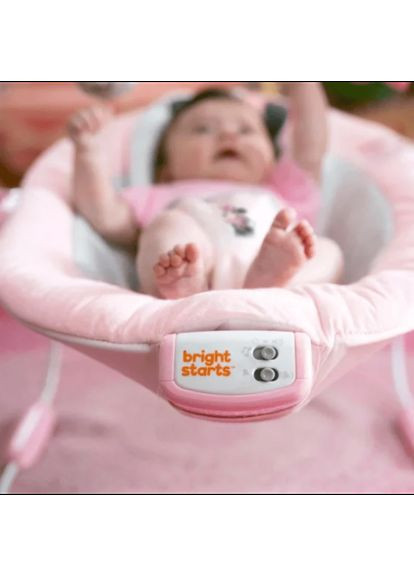 Кресло-шезлонг Minnie Mouse Rosy Skies, розовое Bright Starts (303925101)