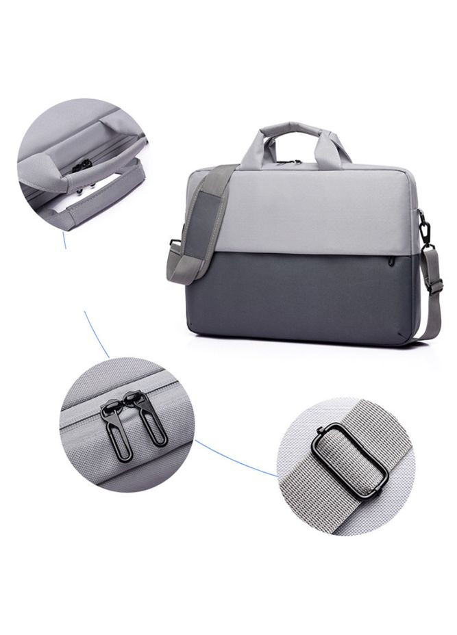 Сумка для ноутбука червона 15.6" Містка сумка для ноутбука Захисна сумка для ноутбука 15 дюймів червона сіра XD Design (331900772)