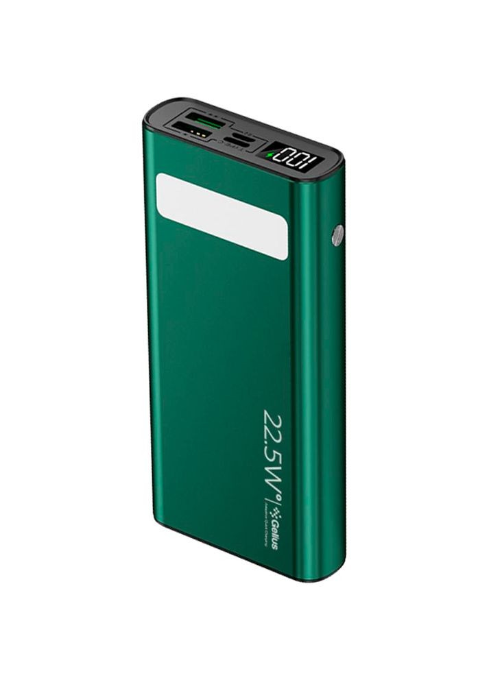 Powerbank Lightstone 20000mAh QC+PD 22.5W GP-PB300i Green (00000099033) Gelius (306581182)