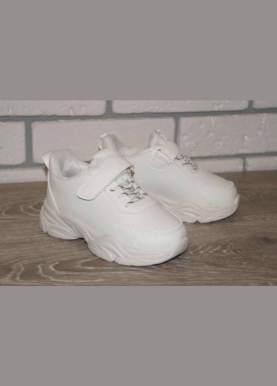 Белые демисезонные демисезонные кроссовки для девочек белые jackred No Brand Aeromax