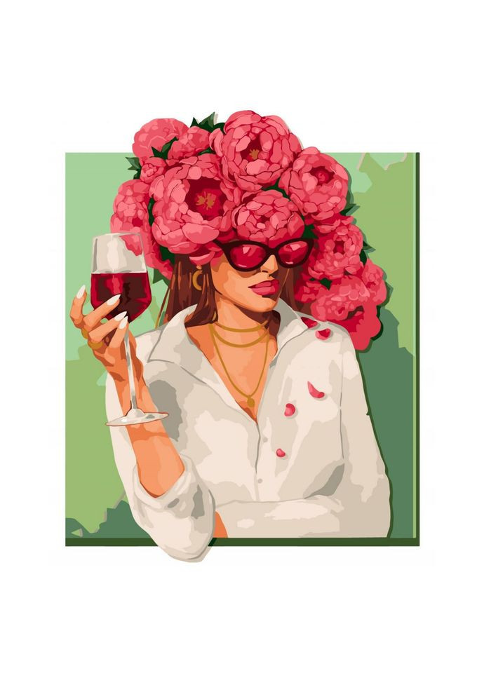 Картина по номерам "Цветущее настроение" идейка KHO4899 40х50 см Идейка (303712055)