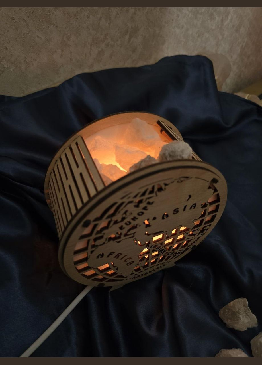 Полезный соляный светильник лампа 100% из соли (66336126505) No Brand (306633458)