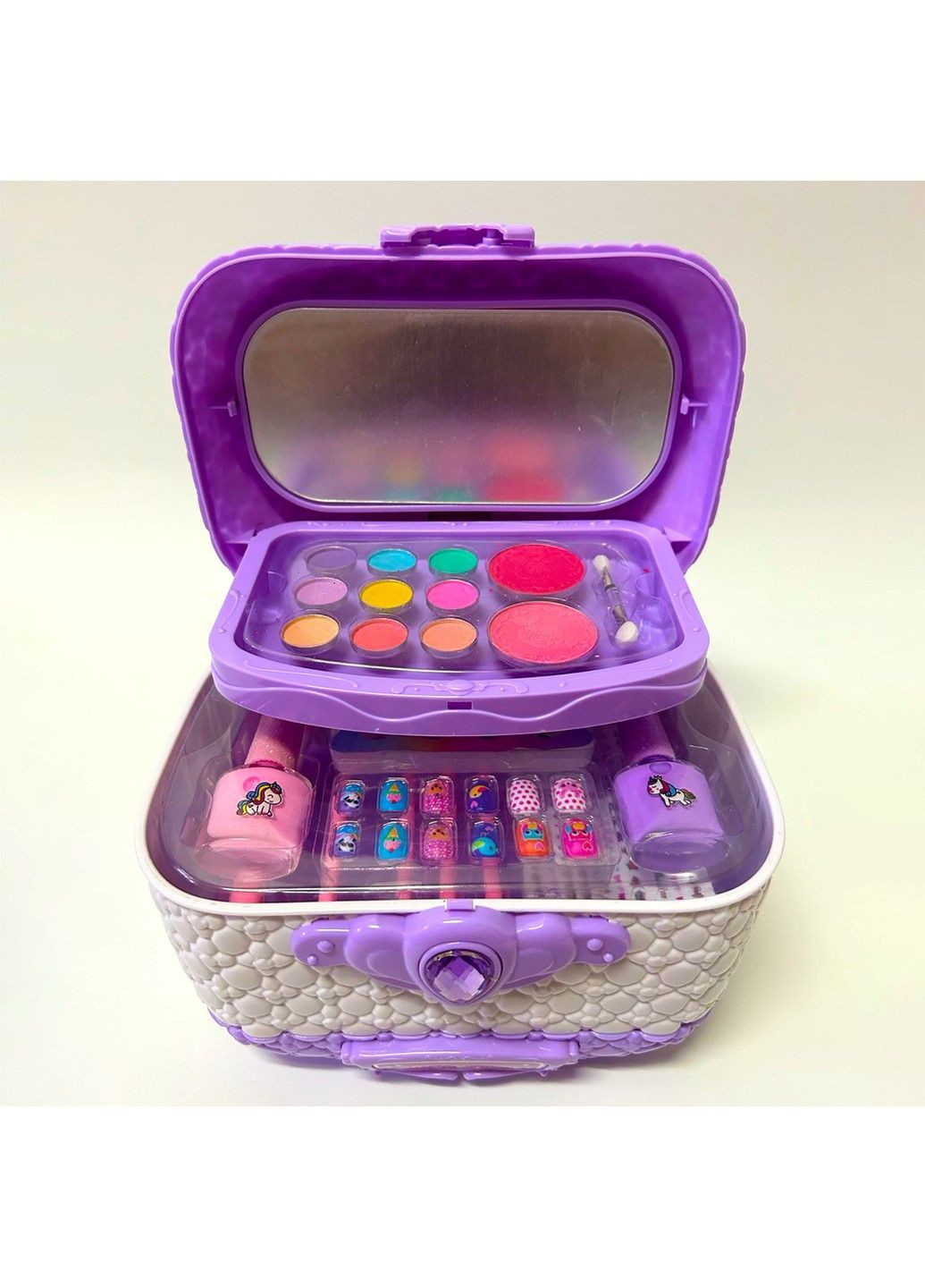 Косметика дитяча в косметичці на 3 рівні No Brand (322346191)