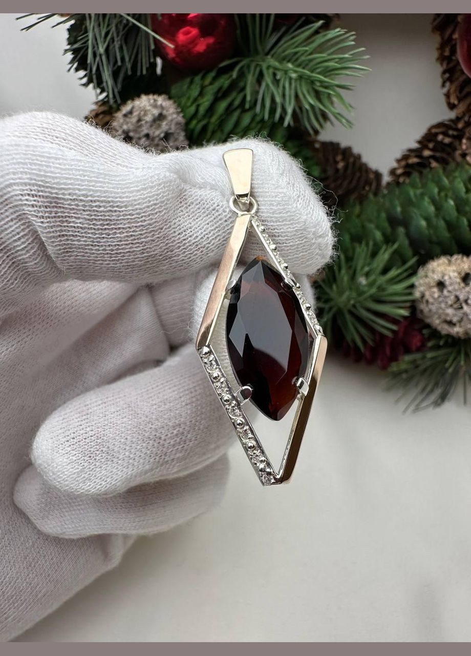 Комплект прикрас срібний 925 проба з золотими пластинами 375 проби Віка каблучка +сережки No Brand (328263781)