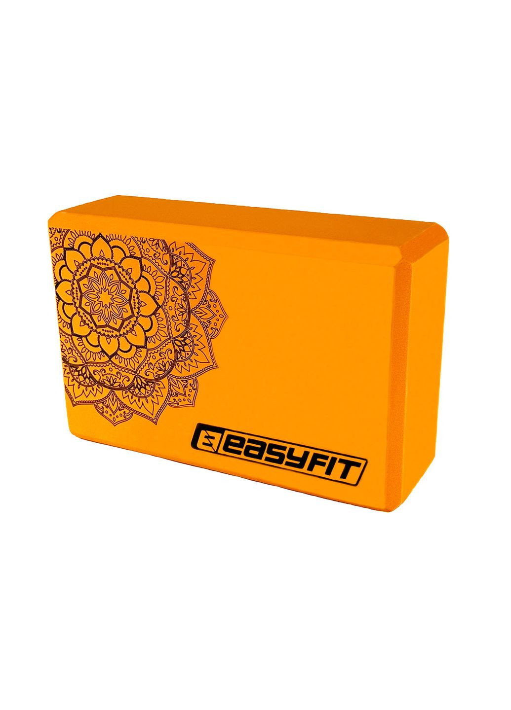 Блок для йоги EVA с рисунком (A-021580) EasyFit (323214024)