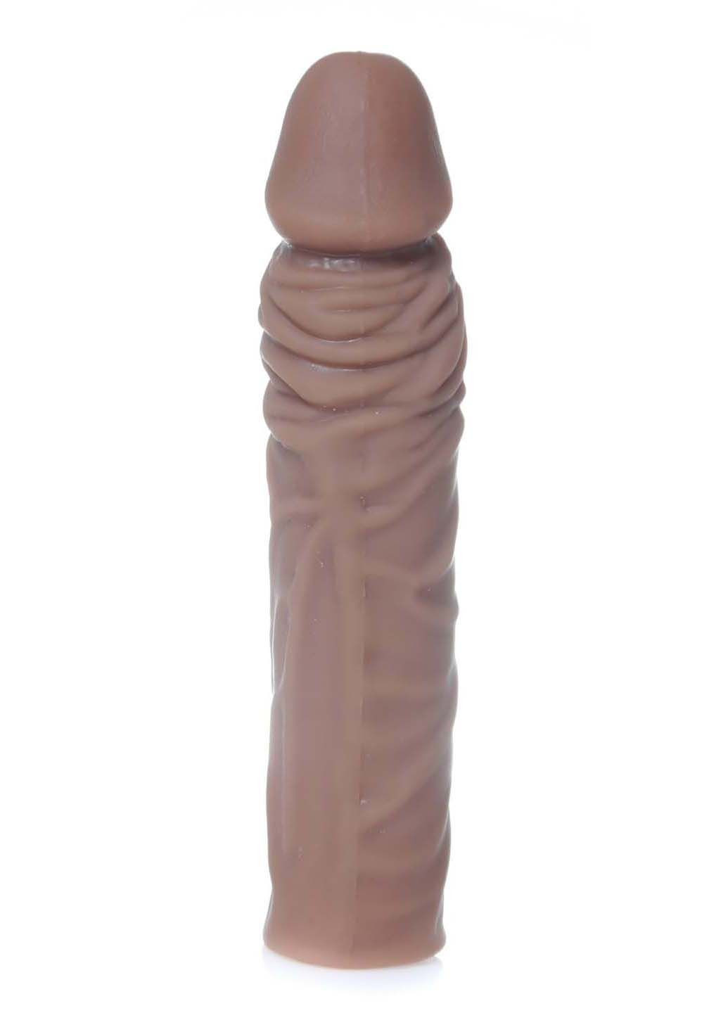 Насадка презерватив удлиняющая Perfect Sleeve Mulatto увеличивает до 4 см BOSS of TOYS (291443810)