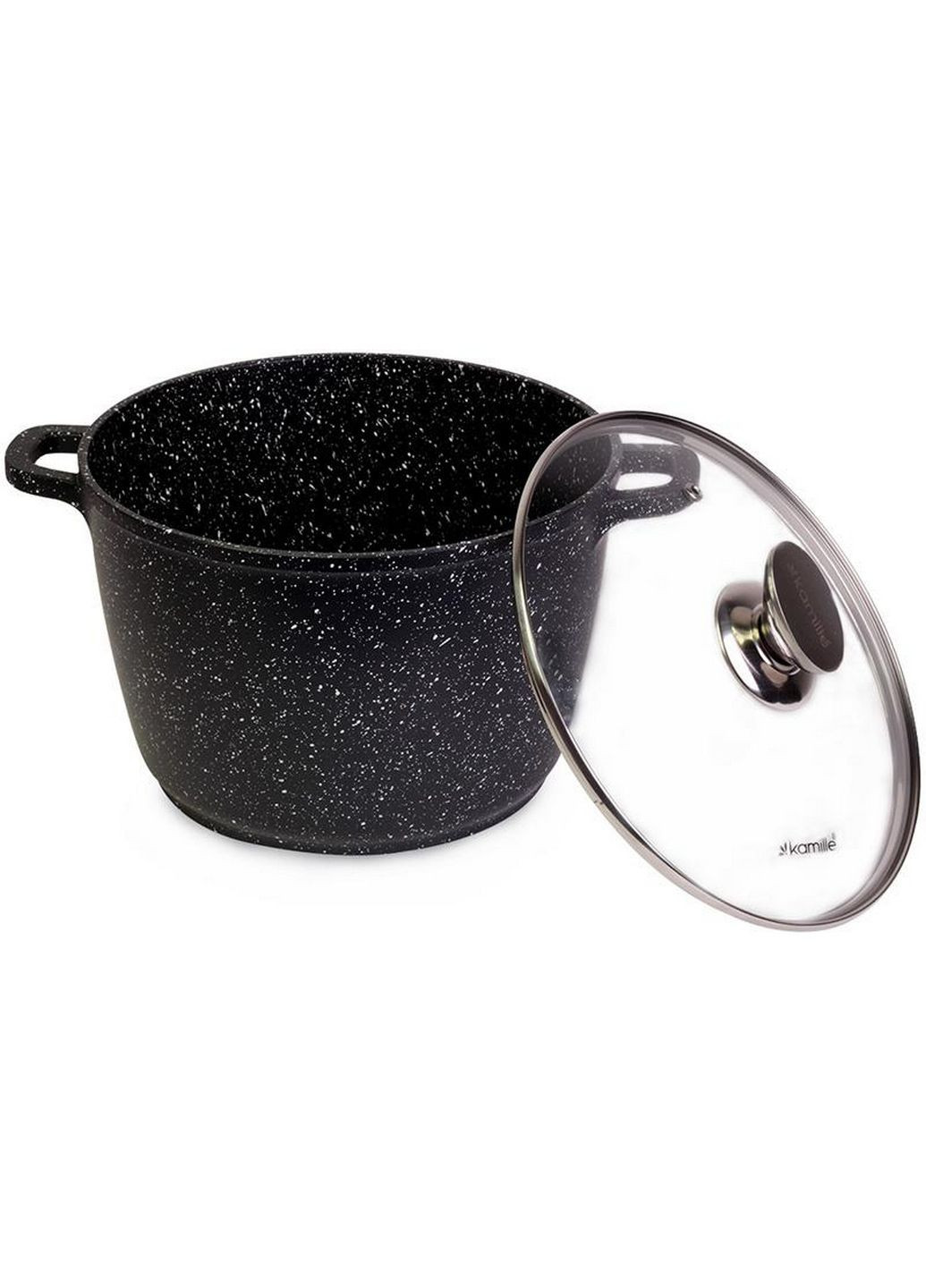 Кастрюля 6.2л с литыми алюминиевыми ручками Ø24х16,5 см Kamille (289367266)